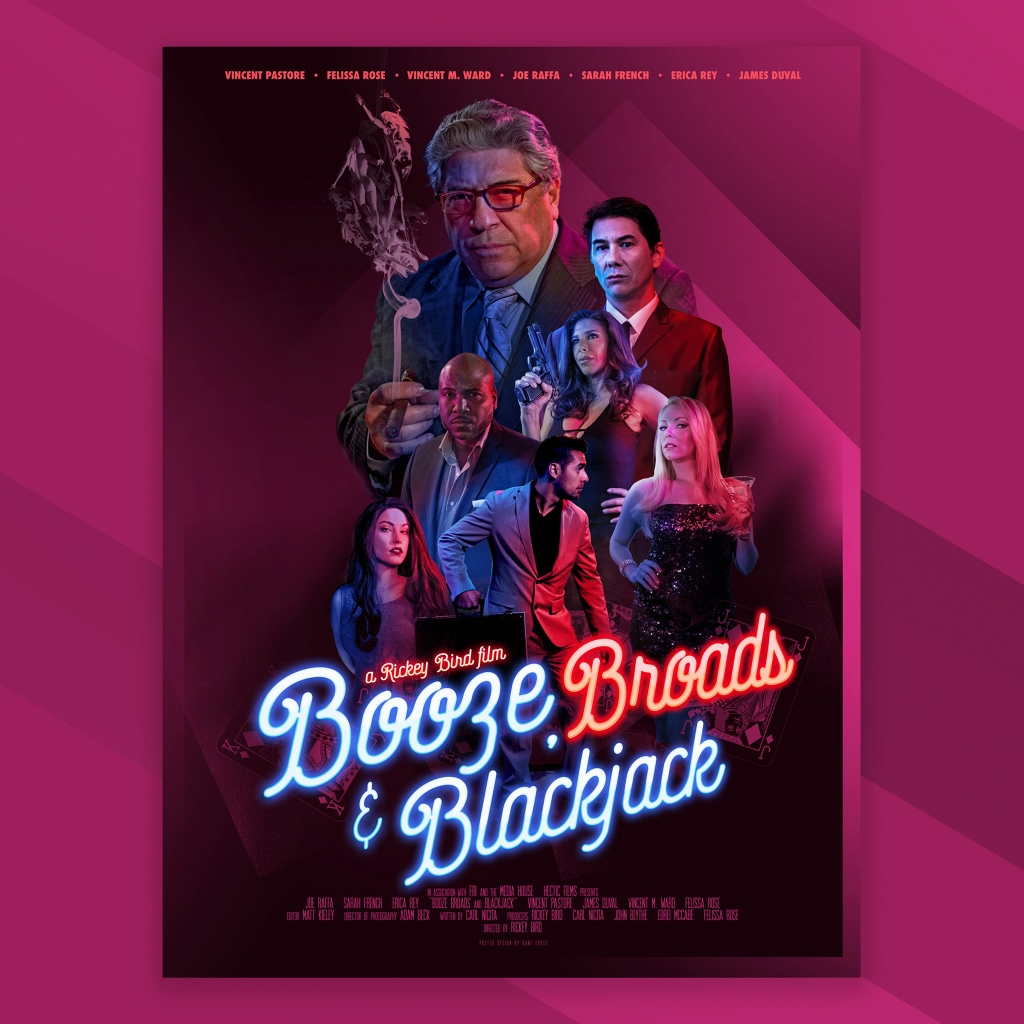 Fluxar Studios Boose Broads Blackjack Movie Poster