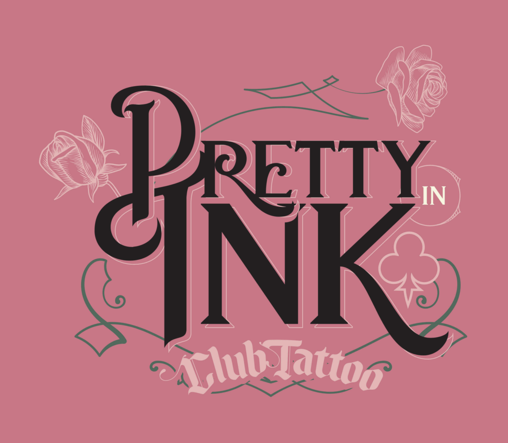 Pretty In Pink Club Tattoo Logo
